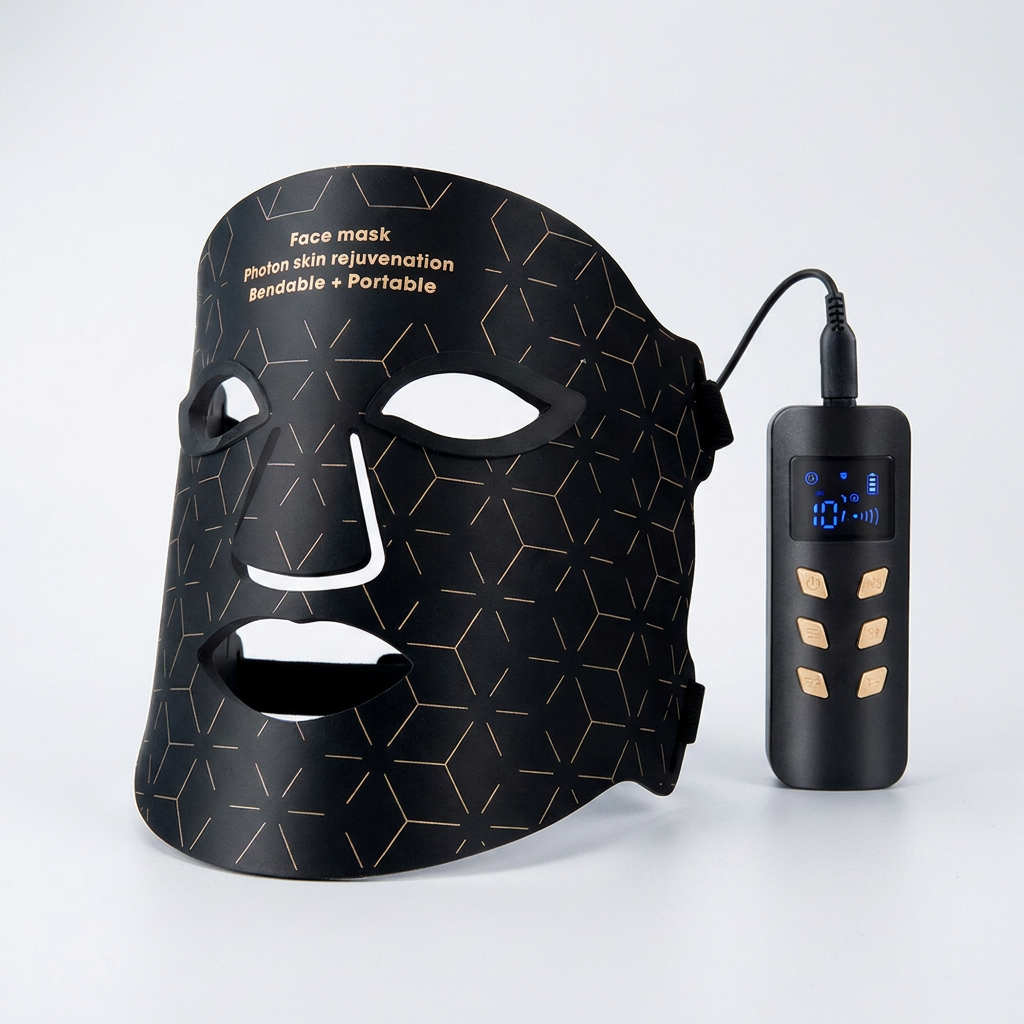 LED Lichttherapie-Maske für Gesicht & Hals