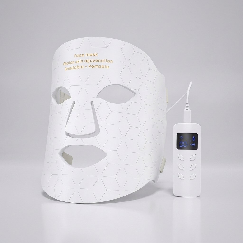 LED Lichttherapie-Maske für Gesicht & Hals