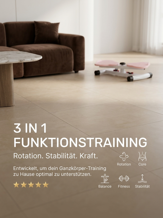 Stabiler Core-Trainer für Bauch & Rücken