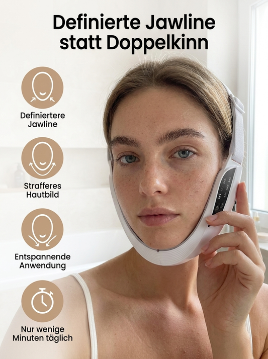 Jawline Sculpting Gerät – Schluss mit dem Doppelkinn