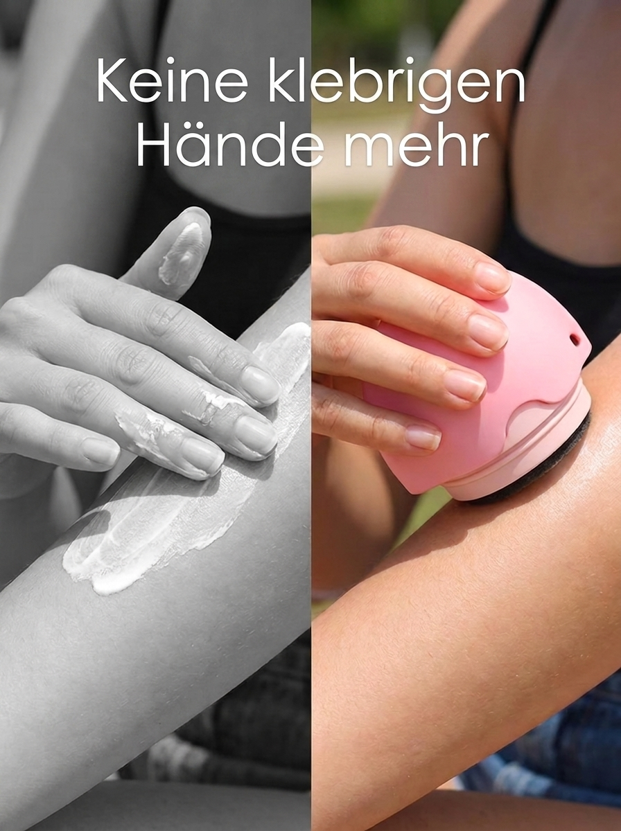 Wiederbefüllbarer Silikon-Sonnenschutz-Roller